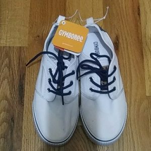 White Sneakers ...kids size 3 (boys)